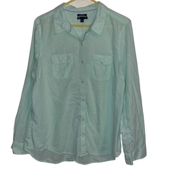 🌹GAP BOYFRIEND FIT SHIRT - Picture 1 of 3